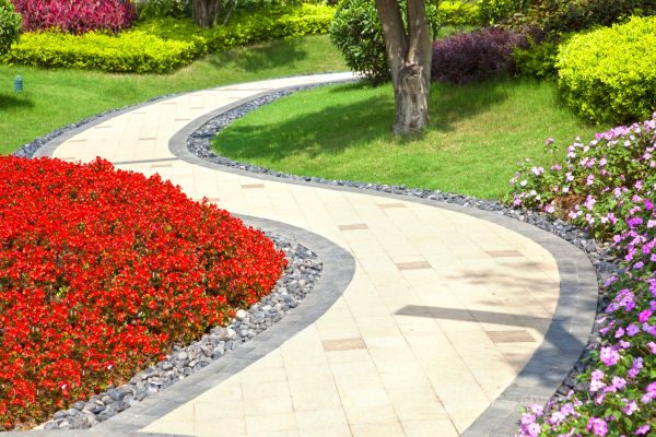 Garden Walkway Installation in San Clemente